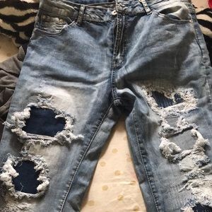 Blue topic jeans